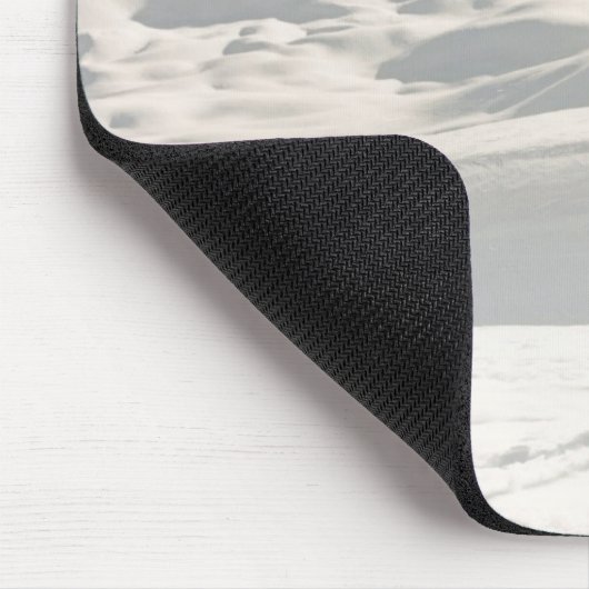 Red Skis Mousepad (Ecke)