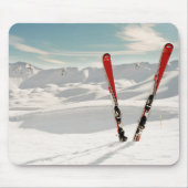 Red Skis Mousepad (Vorne)