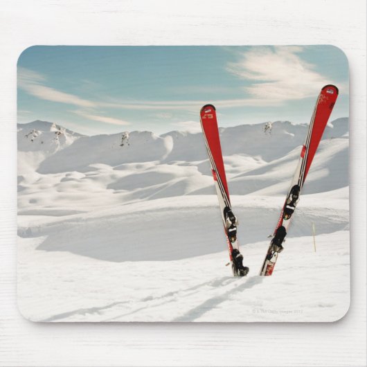 Red Skis Mousepad (Vorne)