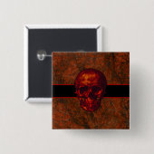 Red Skull Button (Vorne & Hinten)