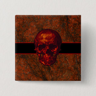 Red Skull Button