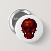 Red Skull Button (Vorne & Hinten)