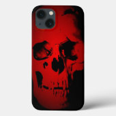 Red Skull Case-Mate iPhone Hülle (Rückseite)