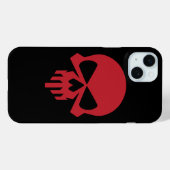 Red Skull Case-Mate iPhone Hülle (Rückseite (Horizontal))