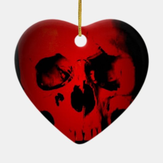 Red Skull Keramikornament (Hinten)