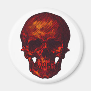 Red Skull Magnet
