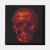 Red Skull Magnet (Vorne)