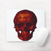 Red Skull Mousepad (Mit Mouse)
