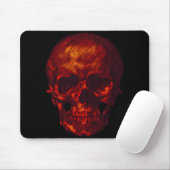 Red Skull Mousepad (Mit Mouse)