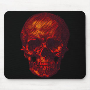 Red Skull Mousepad