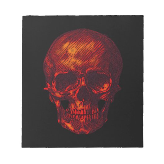 Red Skull Notizblock (Vorderseite)