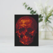 Red Skull Postkarte (Stehend Vorderseite)