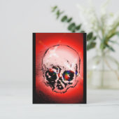 Red Skull Postkarte (Stehend Vorderseite)