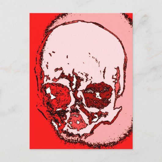 Red Skull Postkarte (Vorderseite)