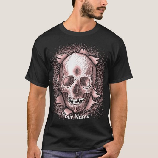 Red Skull Ripper T - Shirt (Vorderseite)