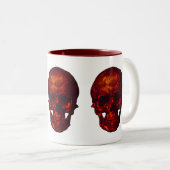Red Skull Zweifarbige Tasse (VorderseiteRechts)