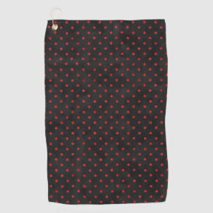 Red Skulls and Sunflower Series Design 14 Golfhandtuch