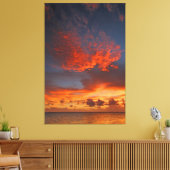 RED SKY 40 x 60 Leinwanddruck (Insitu (Wohnzimmer))