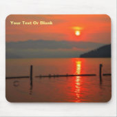 Red Sky at Morning Mousepad (Vorne)