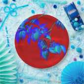 Red Sky Blue Verlasse Paper Teller (Party)