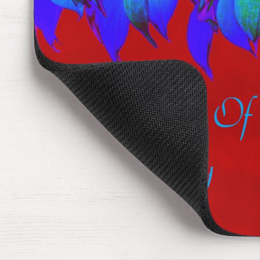 Red Sky Blue Verlasse Personalisiert MousePad (Ecke)