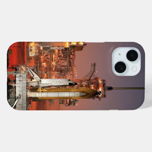 Red Sky for Space Shuttle Atlantis Start Case-Mate iPhone Hülle (Rückseite (Horizontal))