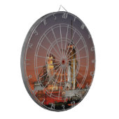 Red Sky for Space Shuttle Atlantis Start Dartscheibe (Vorderseite Links)