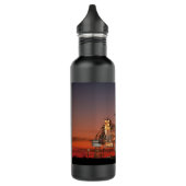 Red Sky for Space Shuttle Atlantis Start Edelstahlflasche (Links)