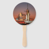 Red Sky for Space Shuttle Atlantis Start Fächer (Rückseite)