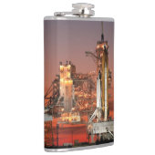 Red Sky for Space Shuttle Atlantis Start Flachmann (Rechts)