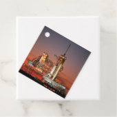 Red Sky for Space Shuttle Atlantis Start Geschenkanhänger (Beispiel)