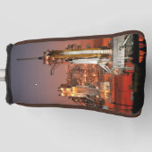 Red Sky for Space Shuttle Atlantis Start Golf Headcover (Vorderseite)