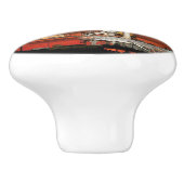 Red Sky for Space Shuttle Atlantis Start Keramikknauf (Seitenansicht)