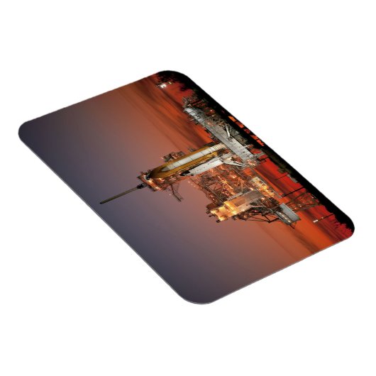 Red Sky for Space Shuttle Atlantis Start Magnet (Rechte Seite)