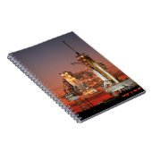 Red Sky for Space Shuttle Atlantis Start Notizblock (Rechte Seite)