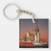 Red Sky for Space Shuttle Atlantis Start Schlüsselanhänger (Vorderseite)