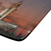 Red Sky for Space Shuttle Atlantis Start Schneidebrett (Ecke)