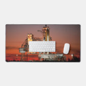 Red Sky for Space Shuttle Atlantis Start Schreibtischunterlage (Tastatur & Maus)
