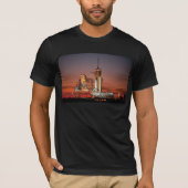 Red Sky for Space Shuttle Atlantis Start T-Shirt (Vorderseite)