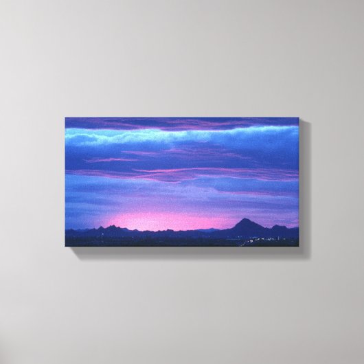 Red Sky- Leinwanddruck (Vorderseite)