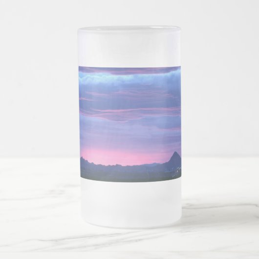 Red Sky - Mattglas Bierglas (Mittel)