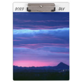 Red Sky - Planer Klemmbrett (Vorderseite)