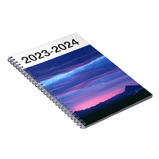 Red Sky - Planer Notizblock (Rechte Seite)