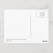 Red Sky Postcard Postkarte (Rückseite)