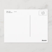 Red Sky Postkarte (Rückseite)