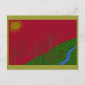 Red Sky Postkarte (Vorderseite)