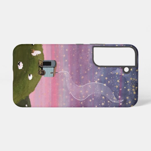 Red Sky Samsung Galaxy Hülle (Rückseite (Horizontal))