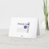 Red Sky Shepherd Card Karte (Rückseite)