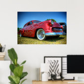 Red Sled Poster (Heimbüro)