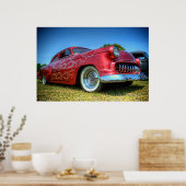 Red Sled Poster (Küche)